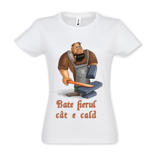 Tricou damă - Bate fierul - imagine 2