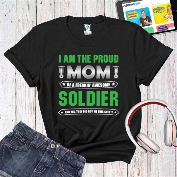 Tricou damă - Proud Soldier