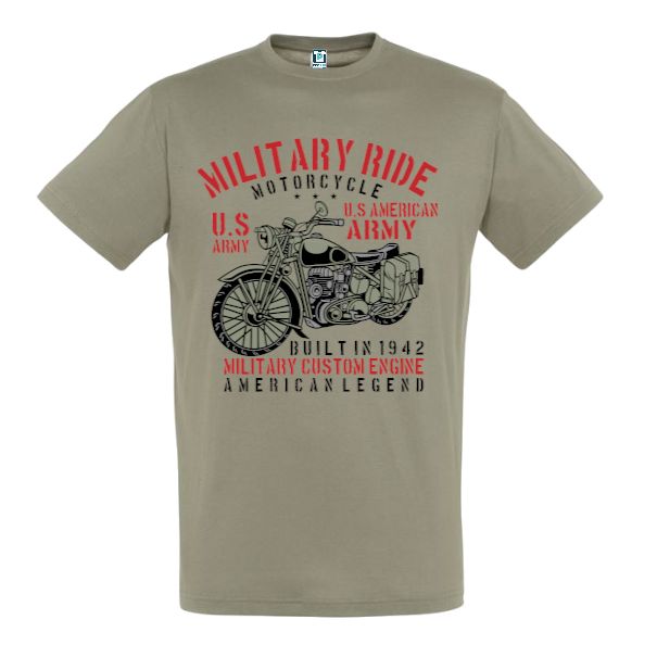 Tricou bărbat - Military Ride - imagine 3