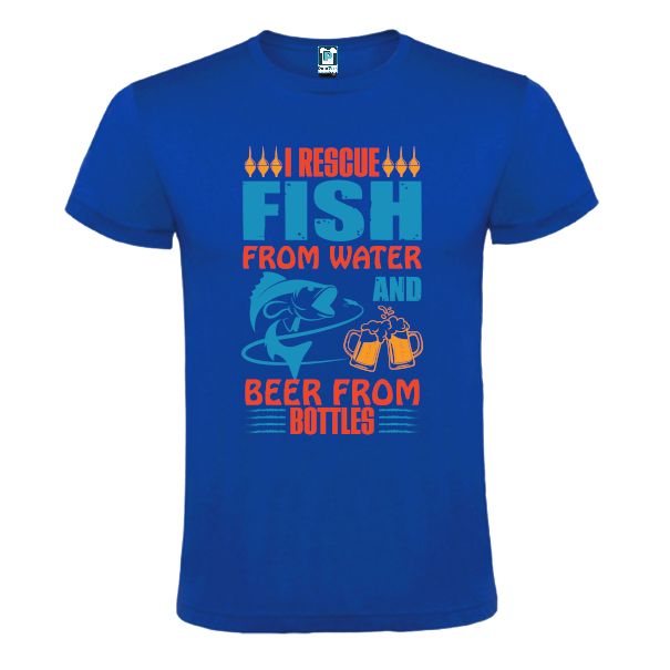 Tricou bărbat - Rescue Fish - imagine 3