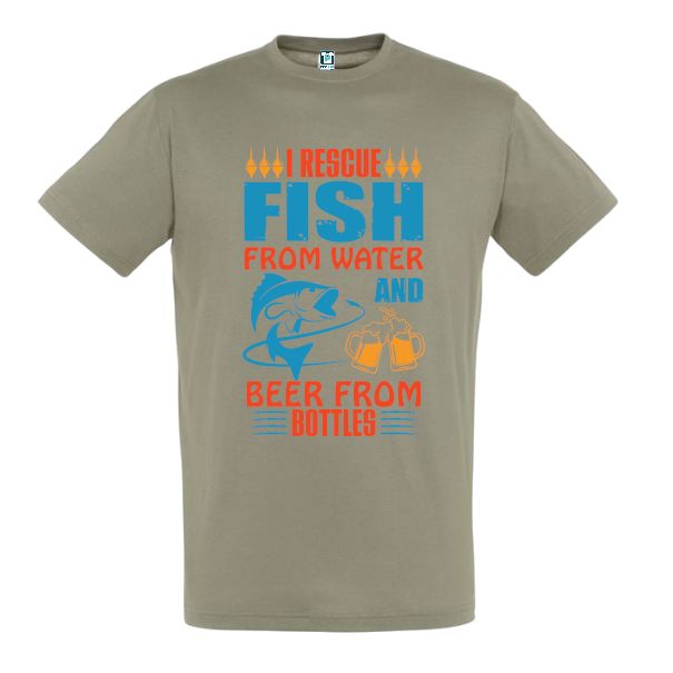 Tricou bărbat - Rescue Fish - imagine 6