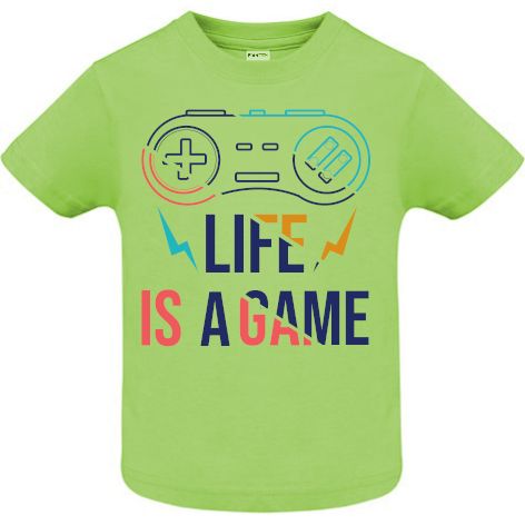 Tricou copii - Life is a game - imagine 7