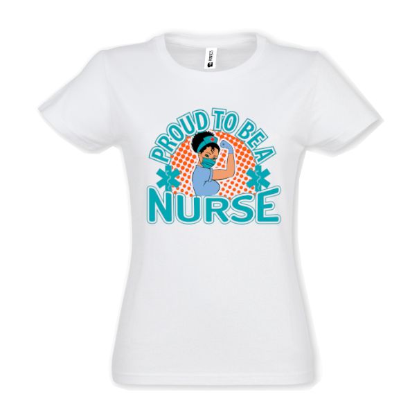 Tricou damă - Proud Nurse - imagine 2