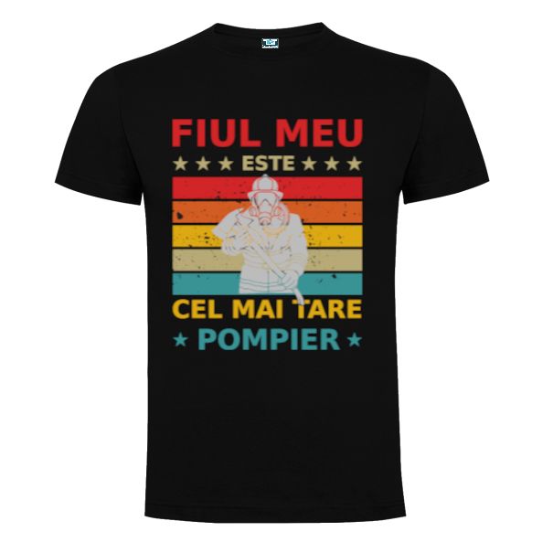 Tricou bărbat - Fiul pompier - imagine 4