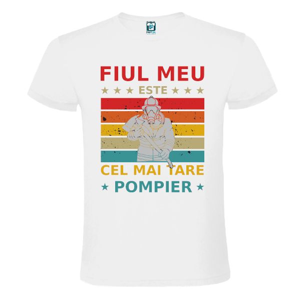 Tricou bărbat - Fiul pompier - imagine 2