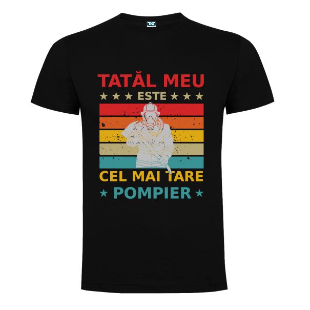 Tricou bărbat - Tatăl pompier - imagine 6