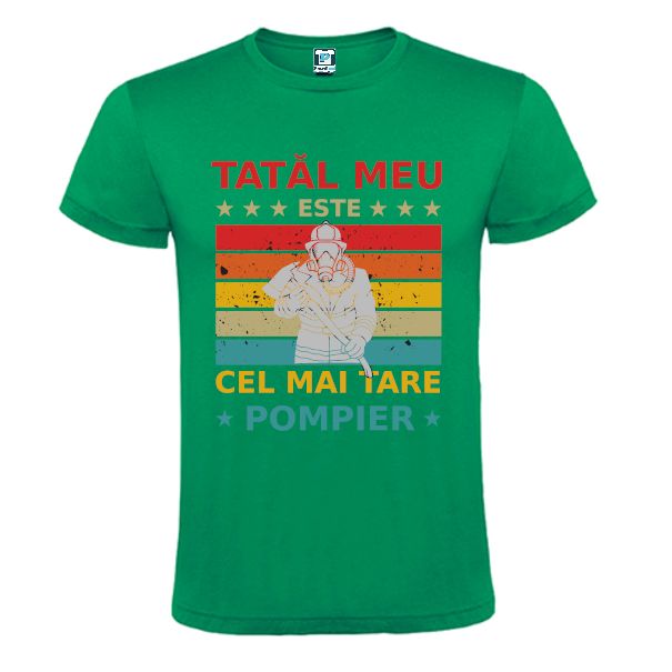 Tricou bărbat - Tatăl pompier - imagine 7