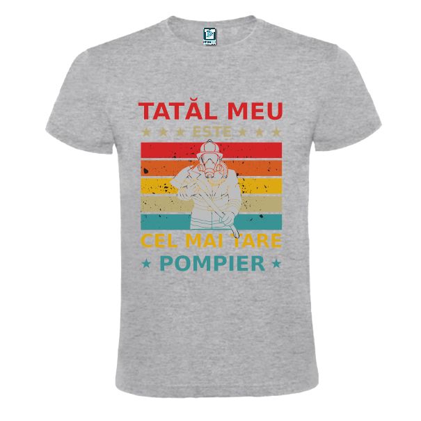 Tricou bărbat - Tatăl pompier - imagine 5
