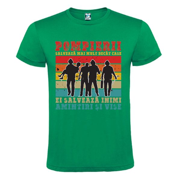 Tricou bărbat - Pompierii salvează vise - imagine 4