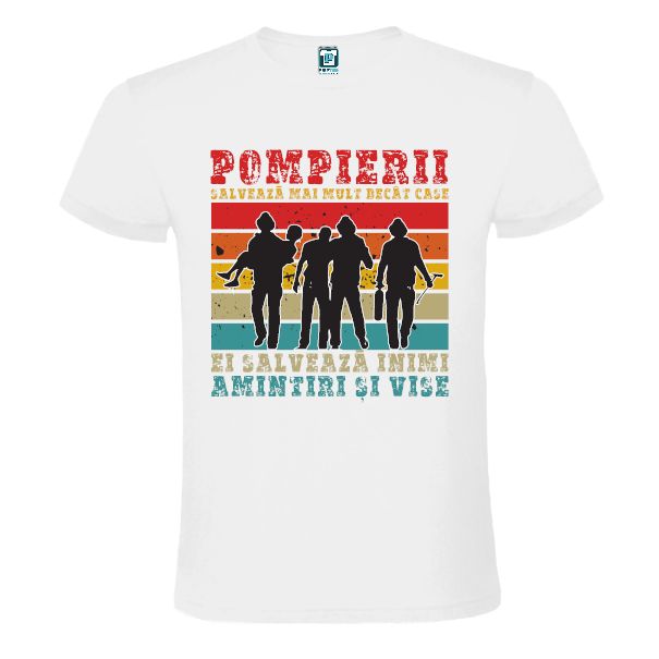 Tricou bărbat - Pompierii salvează vise - imagine 2
