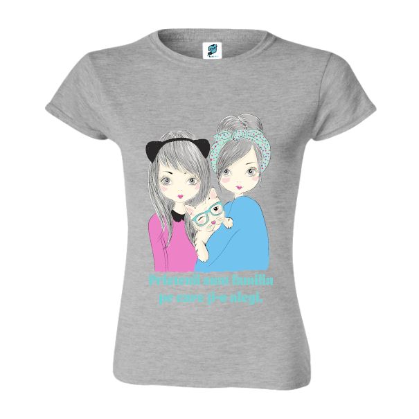 Tricou damă - Prieteni de familie - imagine 3
