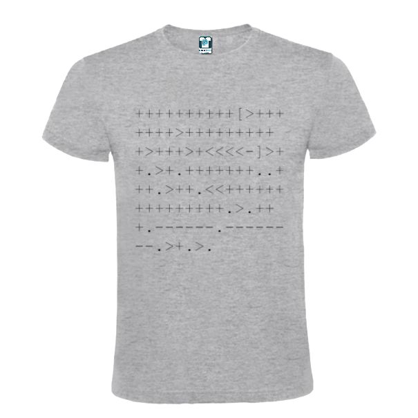 Tricou bărbat - Brainfuck ”HELLO WORLD!” - imagine 4