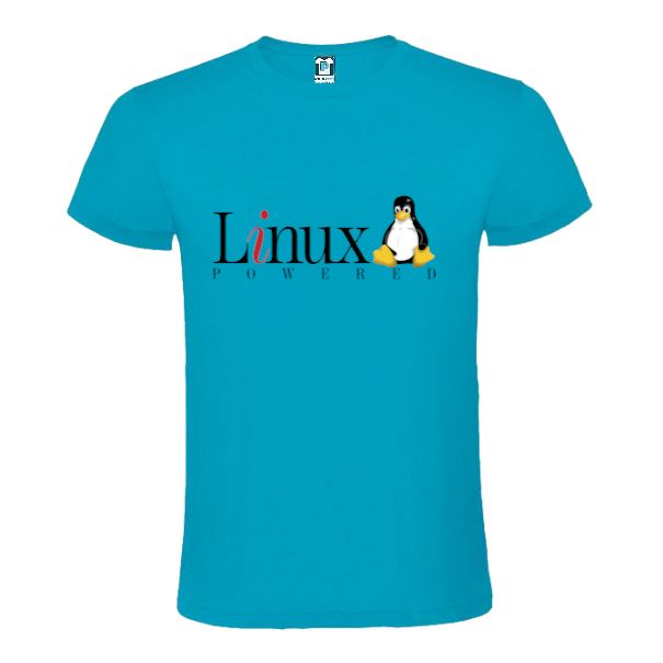 Tricou bărbat - Powered by Linux - imagine 3