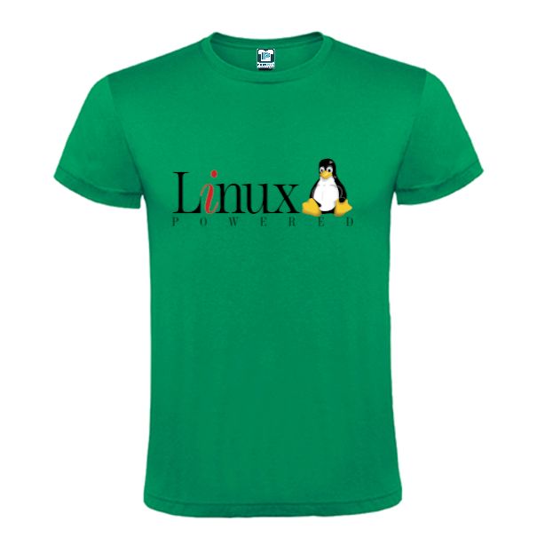 Tricou bărbat - Powered by Linux - imagine 5
