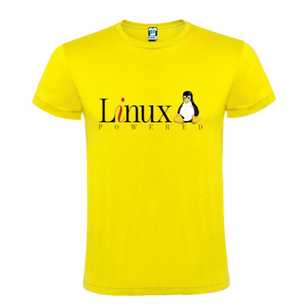 Tricou bărbat - Powered by Linux - imagine 4