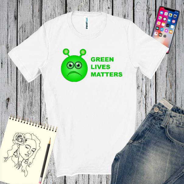 Tricou bărbat - Green Lives Matters