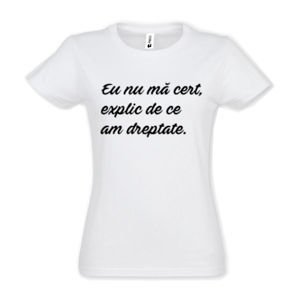 Tricou damă - Ceartă - imagine 2