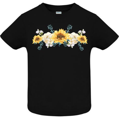 Tricou copii - Ghirlanda floarea soarelui - imagine 4