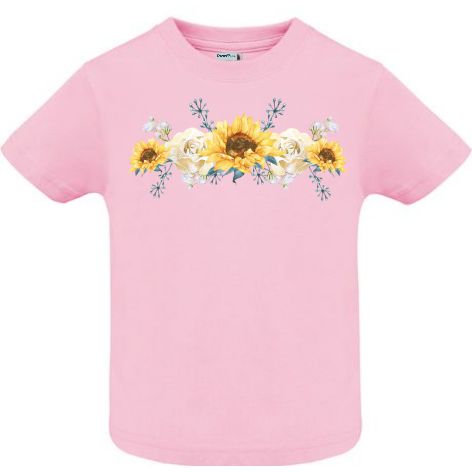 Tricou copii - Ghirlanda floarea soarelui - imagine 6