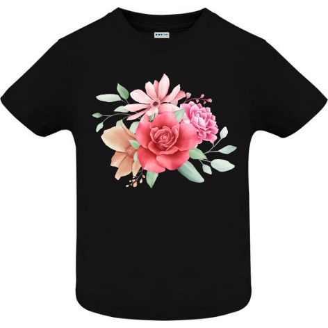 Tricou copii - Buchet cu trandafir - imagine 4