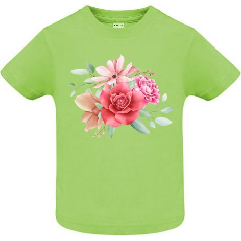 Tricou copii - Buchet cu trandafir - imagine 7