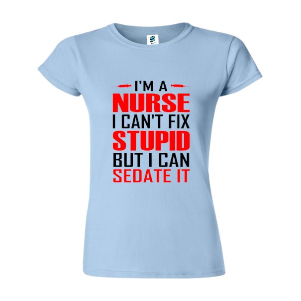 Tricou damă - Nurse Sedate - imagine 3