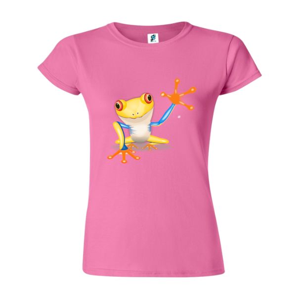 Tricou damă - Broscuța prietenoasă - imagine 4