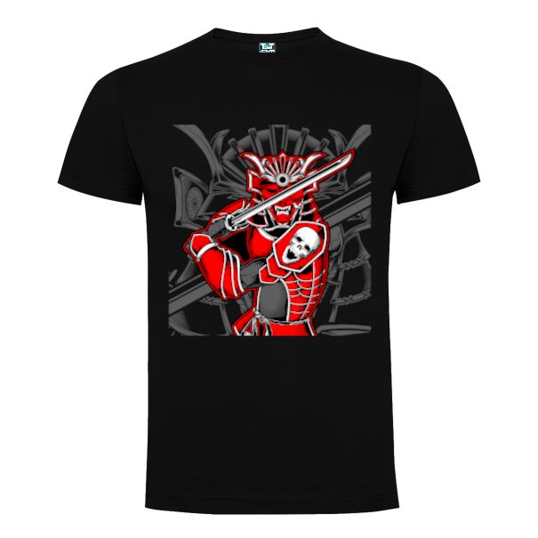 Tricou bărbat - Samurai armură roșie - imagine 3