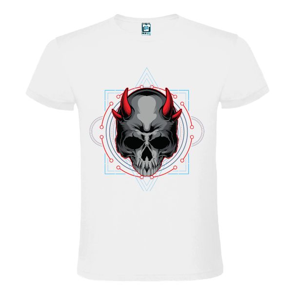 Tricou bărbat - Craniu de demon - imagine 2