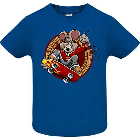 Tricou copii - Rat Skateboarder - imagine 4