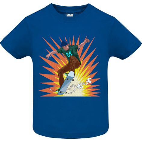 Tricou copii - Skateboarder - imagine 4