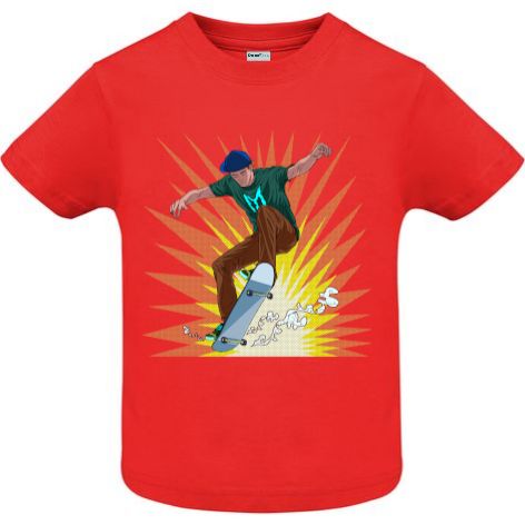 Tricou copii - Skateboarder - imagine 6