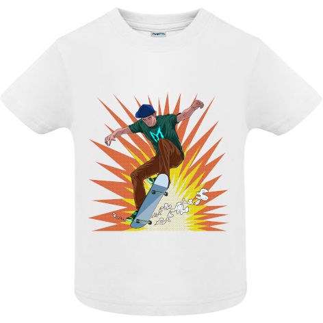 Tricou copii - Skateboarder - imagine 2