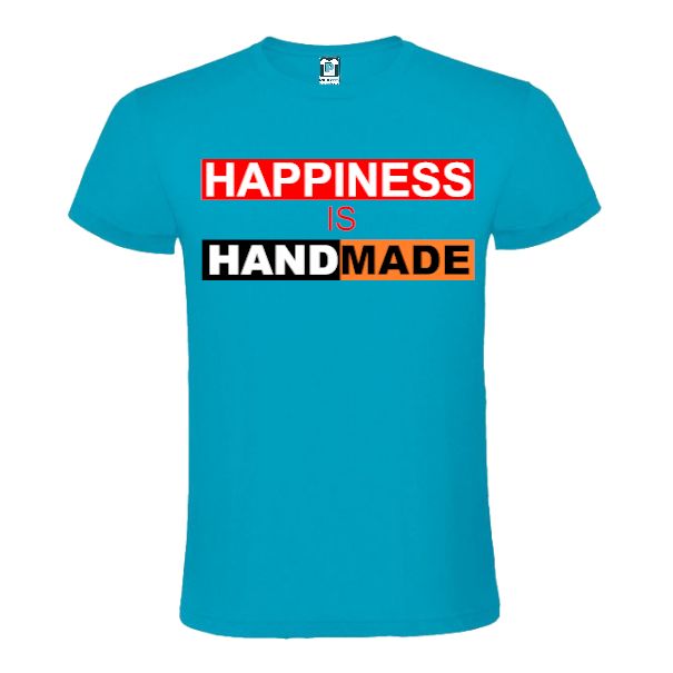 Tricou bărbat - Happiness is handmade - imagine 3