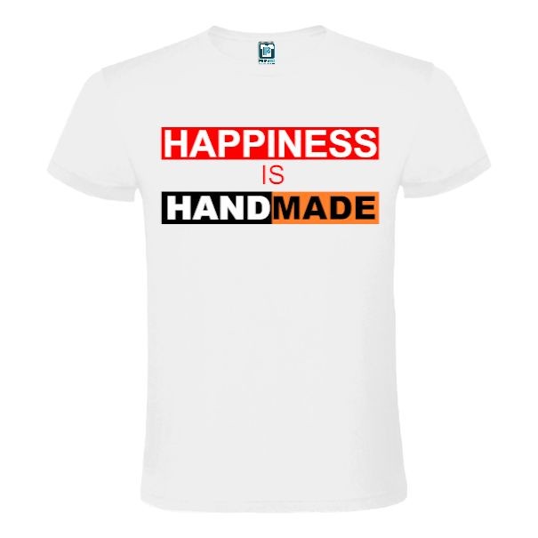 Tricou bărbat - Happiness is handmade - imagine 2