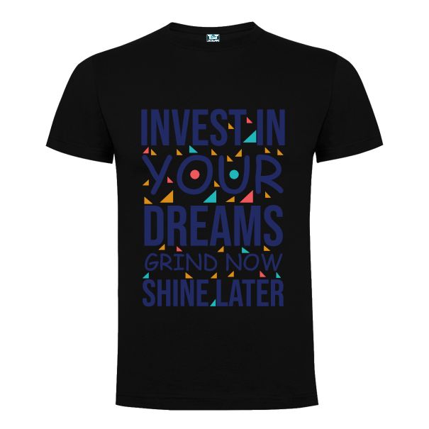 Tricou bărbat - Invest in Dreams - imagine 3
