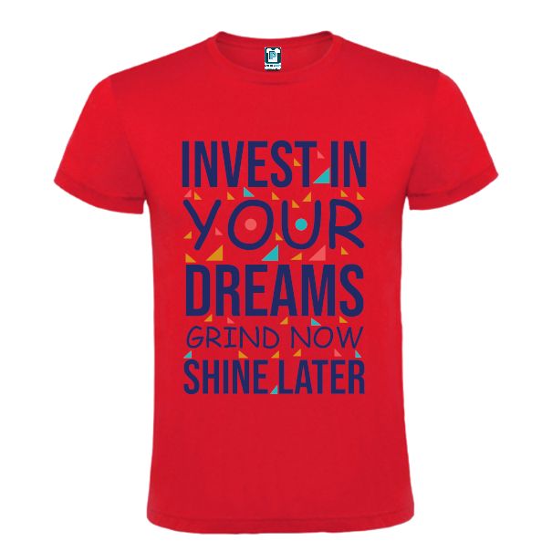Tricou bărbat - Invest in Dreams - imagine 4