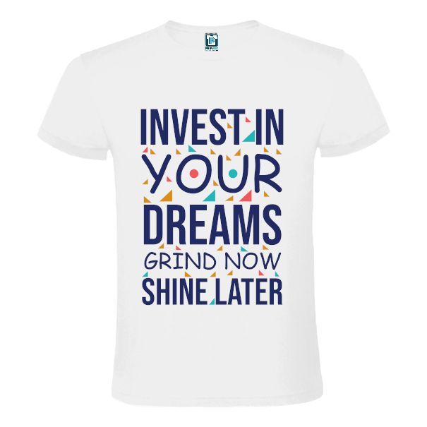 Tricou bărbat - Invest in Dreams - imagine 2