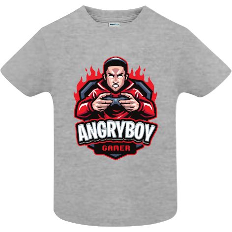 Tricou copii - Angryboy Gamer - imagine 5