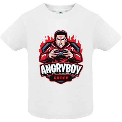 Tricou copii - Angryboy Gamer - imagine 2