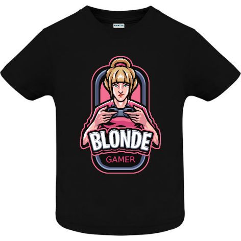 Tricou copii - Blonde Gamer - imagine 4