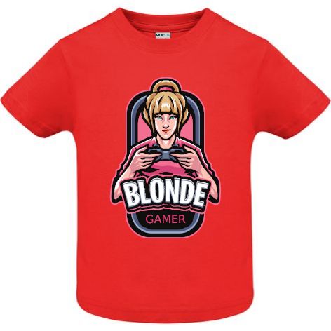 Tricou copii - Blonde Gamer - imagine 5