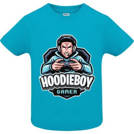 Tricou copii - Hoodieboy Gamer - imagine 4