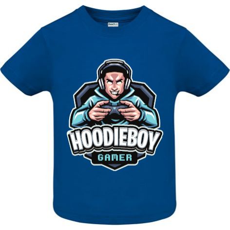 Tricou copii - Hoodieboy Gamer - imagine 3