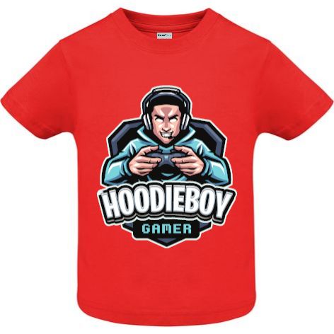 Tricou copii - Hoodieboy Gamer - imagine 6