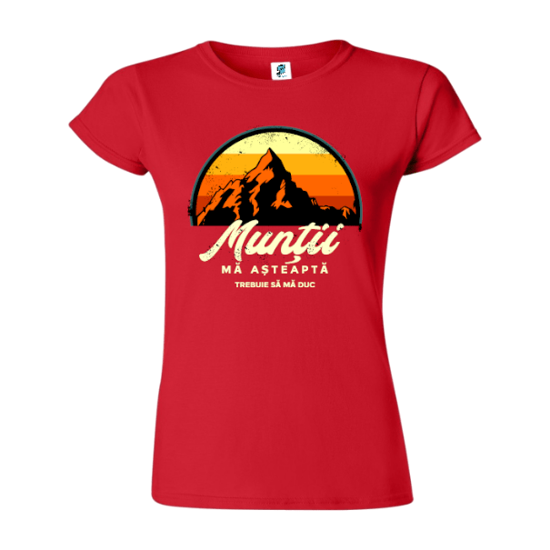 Tricou damă - Munții mă cheamă - imagine 4