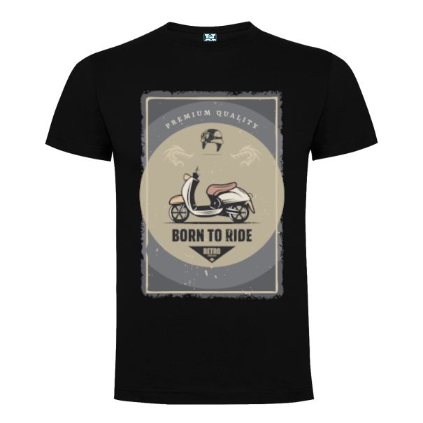 Tricou bărbat - Retro Scooter - imagine 7