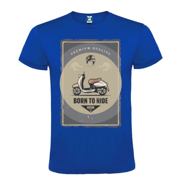 Tricou bărbat - Retro Scooter - imagine 4