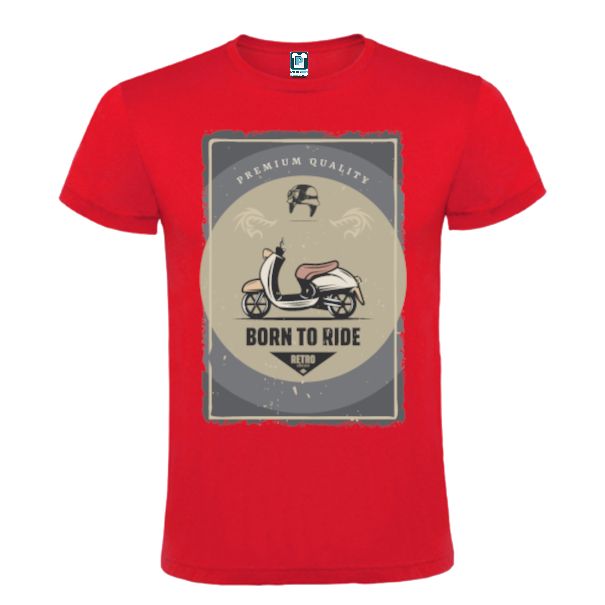Tricou bărbat - Retro Scooter - imagine 8