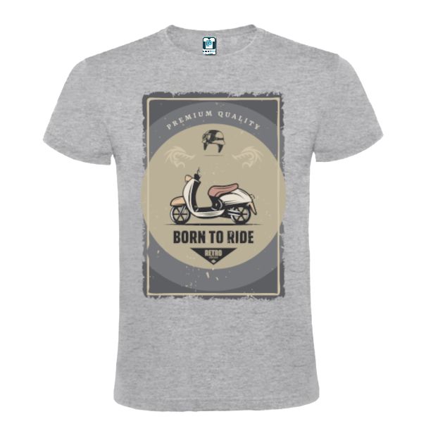 Tricou bărbat - Retro Scooter - imagine 6